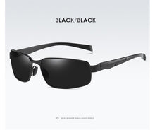 Load image into Gallery viewer, AORON Polarized Sunglasses Men Goggles Sports Driving Sun Glasses Anti-UV400 Aluminum Magnesium Frame Sunglasses Polarized