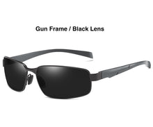 Load image into Gallery viewer, AORON Polarized Sunglasses Men Goggles Sports Driving Sun Glasses Anti-UV400 Aluminum Magnesium Frame Sunglasses Polarized