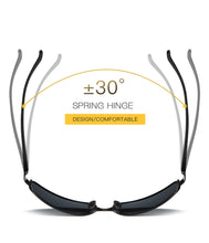 Load image into Gallery viewer, AORON Polarized Sunglasses Men Goggles Sports Driving Sun Glasses Anti-UV400 Aluminum Magnesium Frame Sunglasses Polarized