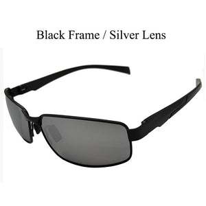 AORON Polarized Sunglasses Men Goggles Sports Driving Sun Glasses Anti-UV400 Aluminum Magnesium Frame Sunglasses Polarized