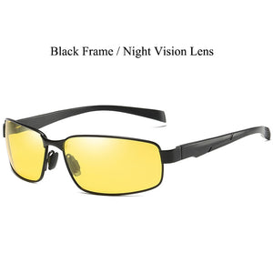 AORON Polarized Sunglasses Men Goggles Sports Driving Sun Glasses Anti-UV400 Aluminum Magnesium Frame Sunglasses Polarized