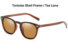 Carica l&#39;immagine nel visualizzatore di Gallery, AORON Polarized Sunglasses Men /Women Classic Sun Glasses TR Frame Aluminum Leg UV400 Sunglasses