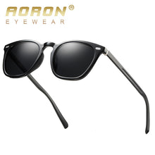 Carica l&#39;immagine nel visualizzatore di Gallery, AORON Polarized Sunglasses Men /Women Classic Sun Glasses TR Frame Aluminum Leg UV400 Sunglasses