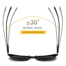 Carica l&#39;immagine nel visualizzatore di Gallery, AORON Polarized Sunglasses Men /Women Classic Sun Glasses TR Frame Aluminum Leg UV400 Sunglasses