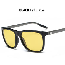 Load image into Gallery viewer, AORON Polarized Sunglasses Men Women Classic Square Sun Glasses UV400 Mirror Aluminum Leg Sunglasses Men