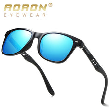 Carica l&#39;immagine nel visualizzatore di Gallery, AORON Polarized Sunglasses for Men Women Driving Vision Glasses TR Frame Aluminum Legs Sun Glasses UV400 gafas de sol