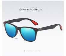 Carica l&#39;immagine nel visualizzatore di Gallery, AORON Polarized Sunglasses for Men and Women Classic Retro Design Square Frame Sun Glasses 100% UV Protection