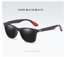 Carica l&#39;immagine nel visualizzatore di Gallery, AORON Polarized Sunglasses for Men and Women Classic Retro Design Square Frame Sun Glasses 100% UV Protection