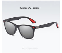 Carica l&#39;immagine nel visualizzatore di Gallery, AORON Polarized Sunglasses for Men and Women Classic Retro Design Square Frame Sun Glasses 100% UV Protection