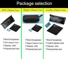 Carica l&#39;immagine nel visualizzatore di Gallery, AORON Sunglasses Polarized Mens Sun glasses Aluminum Frame UV400  Design Male Sunglasses Anti-Reflective