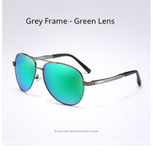 Carica l&#39;immagine nel visualizzatore di Gallery, AORON Vingate Men Sunglasses Polarized Women Retro Original Brand Glasses  Goggoles Classic Anti Glare