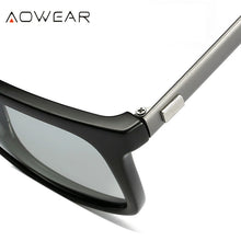 Carica l'immagine nel visualizzatore di Gallery, AOWEAR Classic Square Chameleon Sunglasses Women Polarized HD Photochromic Sun Glasses for Woman Driving Goggles Vintage Eyewear