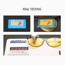 Load image into Gallery viewer, AOWEAR HD Night Vision Glasses Men Polarized Yellow Lens Goggles Driving Aviation Sunglasses Retro Driver Eyewear Male Oculos