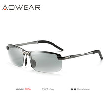 Load image into Gallery viewer, AOWEAR HD Polarized Photochromic Sunglasses Men Driving Chameleon Glasses Male Day Night Driver Goggles Oculos Lentes Sol Hombre