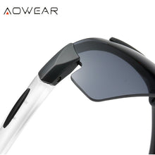 Load image into Gallery viewer, AOWEAR Lightweight Sport Cycling Sunglasses Men Polarized Outdoor Mirror Sun Glasses Male Cool Outside UV400 Protection Goggles
