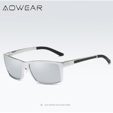 Load image into Gallery viewer, AOWEAR  Polarized Sunglasses Men Brand Designer Aluminum Square Retro Sun Glasses Male UV400 Protective Oculos Gafas
