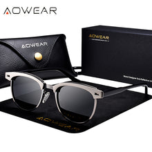 Load image into Gallery viewer, AOWEAR  Punk Sunglasses Women Polarized Vintage Sun Glasses Ladies Steampunk Brand Designer Glasses Gafas De Sol