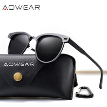 Load image into Gallery viewer, AOWEAR  Punk Sunglasses Women Polarized Vintage Sun Glasses Ladies Steampunk Brand Designer Glasses Gafas De Sol