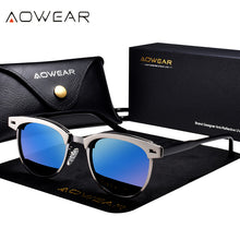 Load image into Gallery viewer, AOWEAR  Punk Sunglasses Women Polarized Vintage Sun Glasses Ladies Steampunk Brand Designer Glasses Gafas De Sol