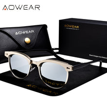 Load image into Gallery viewer, AOWEAR  Punk Sunglasses Women Polarized Vintage Sun Glasses Ladies Steampunk Brand Designer Glasses Gafas De Sol