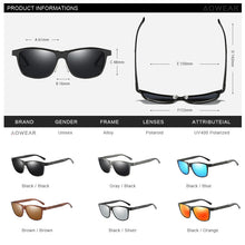 Load image into Gallery viewer, AOWEAR  Square Polarized Sunglasses Men  Aluminum Retro Glasses Anti-glare Driving Goggles Sun Glasses Lunette