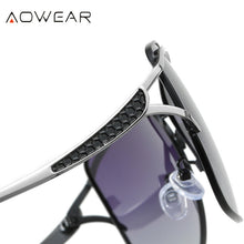 Load image into Gallery viewer, AOWEAR  Vintage Polarized Sunglasses Women Oversized Sun Glasses Ladies Cat Eye Shades Glasses Oculos Gafas