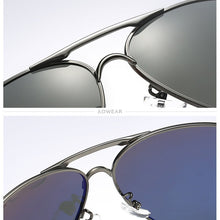 Load image into Gallery viewer, AOWEAR Men's Aviation Sunglasses Men Polarized Mirror Sunglass for Man HD Driving Polaroid Sun Glasses lunettes de soleil homme