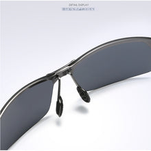 Load image into Gallery viewer, AOWEAR Men&#39;s Rimless Polarized Sunglasses Men Square Retro Driving Sun Glasses Unisex Classic Eyewear with Accessories for Women