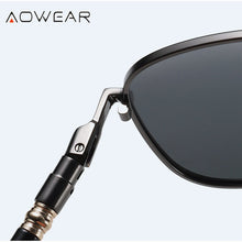 Load image into Gallery viewer, AOWEAR Polarized Night Driving Glasses Men Classic Brand Design Square Sunglasses Male Safety Driving Sun Glasses