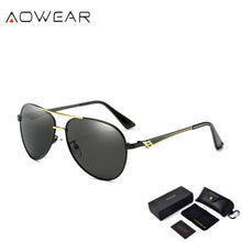 Load image into Gallery viewer, AOWEAR Women&#39;s Aviation Polarized Sunglasses Women Classic Brand Pilot Driving Sun Glasse Woman Shades Glasses Gafas