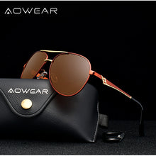 Load image into Gallery viewer, AOWEAR Women&#39;s Aviation Polarized Sunglasses Women Classic Brand Pilot Driving Sun Glasse Woman Shades Glasses Gafas