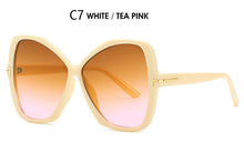 Load image into Gallery viewer, AOZE 2023 Cat eyes sunglasses oversized women ultralight trend Tom frame sunglasses ladies outdoor UV Women ins Popular