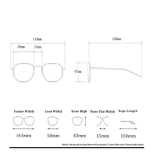 Carica l'immagine nel visualizzatore di Gallery, AOZE 2022  Tom round sunglasses style pilot designer retro sunglasses  street tide sunglasses unisex Women ins Popular