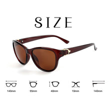 Load image into Gallery viewer, AOZE Luxury Brand Design Cat Eye Polarized Sunglasses Womens Lady Elegant Sun Glasses Female Driving Eyewear Oculos De Sol UV400