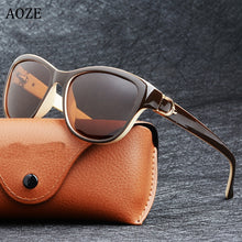 Load image into Gallery viewer, AOZE Luxury Brand Design Cat Eye Polarized Sunglasses Womens Lady Elegant Sun Glasses Female Driving Eyewear Oculos De Sol UV400