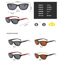 Load image into Gallery viewer, AOZE Luxury Brand Design Cat Eye Polarized Sunglasses Womens Lady Elegant Sun Glasses Female Driving Eyewear Oculos De Sol UV400
