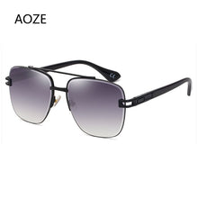 Load image into Gallery viewer, AOZE  Classic Mach Six Style Gradient Sunglasses Cool Men Vintage Brand Design Sun Glasses Oculos De Sol UV400