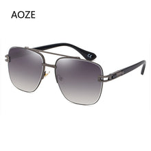 Load image into Gallery viewer, AOZE  Classic Mach Six Style Gradient Sunglasses Cool Men Vintage Brand Design Sun Glasses Oculos De Sol UV400