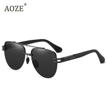 Load image into Gallery viewer, AOZE   Cool GRAND-EVO TWO Style Polarized Sunglasses Pilot Men Unique Brand Design Sun Glasses Oculos De Sol