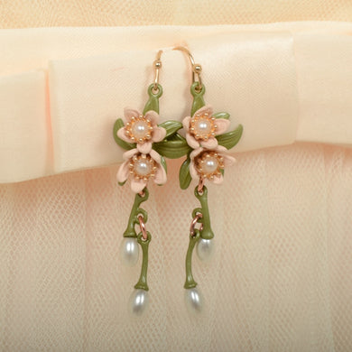 APY2017 Nuova Annata di Modo Simulato Pearl Jewelry Scava Fuori Fiore Strass Collana Girocollo Catena di Metallo Per Monili Dell