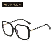Load image into Gallery viewer, AS GINYMOV TR Oversized Square Glasses Frame for Men Women Anti-Blue Light Eyewear Big Glasses Optical Myopia Spectacle Frame