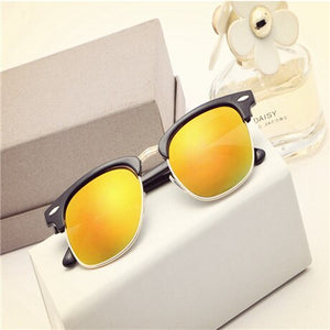 ASOUZ 2023 oval men's sunglasses UV400 classic retro brand designer design ladies glasses UV400 driving sunglasses