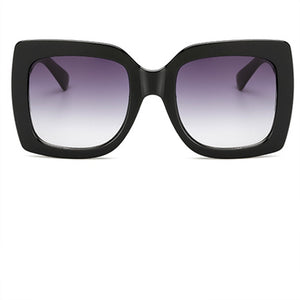 ASOUZ 2023 square ladies sunglasses classic brand design square men's glasses UV400 large frame driving sunglasses