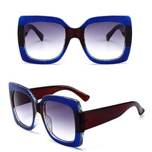 Load image into Gallery viewer, ASOUZ 2023 square ladies sunglasses classic brand design square men&#39;s glasses UV400 large frame driving sunglasses