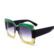 Load image into Gallery viewer, ASOUZ 2023 square ladies sunglasses classic brand design square men&#39;s glasses UV400 large frame driving sunglasses