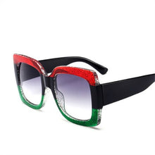 Load image into Gallery viewer, ASOUZ 2023 square ladies sunglasses classic brand design square men&#39;s glasses UV400 large frame driving sunglasses