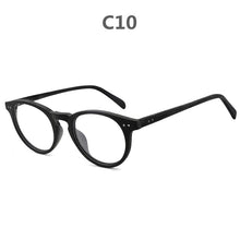 Load image into Gallery viewer, Vintage Clear Glasses Cat Eye Wooden Glasses Frame Men Women Transparent Lens Glasses Wood Optical Eyewear frames