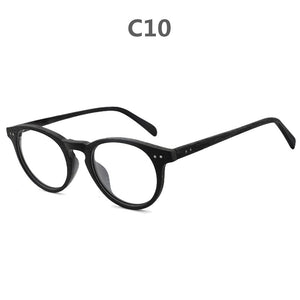 Vintage Clear Glasses Cat Eye Wooden Glasses Frame Men Women Transparent Lens Glasses Wood Optical Eyewear frames