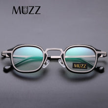 Load image into Gallery viewer, Acetate Alloy Glasses Frame Vintage Square Men Prescription Myopia Optical Eyeglasses Women  Brand Japan Handmade Eyewear
