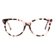 Load image into Gallery viewer, Acetate Cat Eye Style Women Glasses Frame Tortoiseshell Pattern Full Rim Female Myopia Prescription Spectacles Frames D62436
